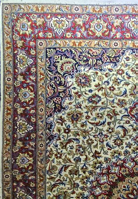 Shah Abbasi Medallion & Spandrel Design