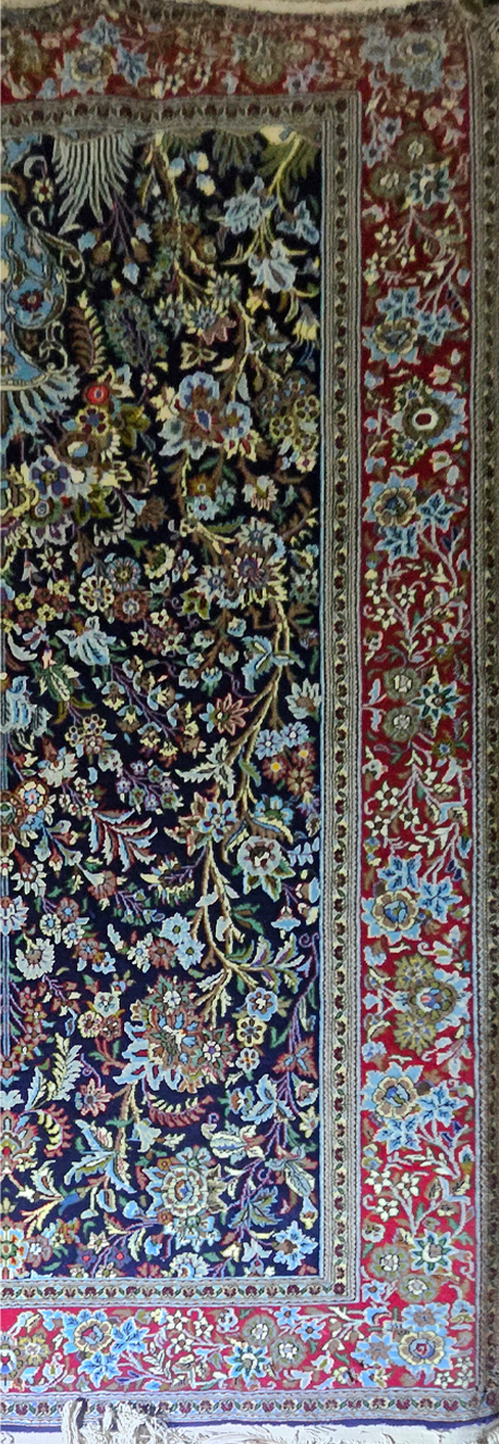 Shah Abbasi Medallion with Islimi Vinework