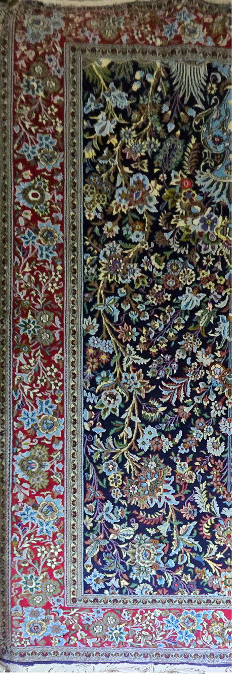 Shah Abbasi Medallion with Islimi Vinework